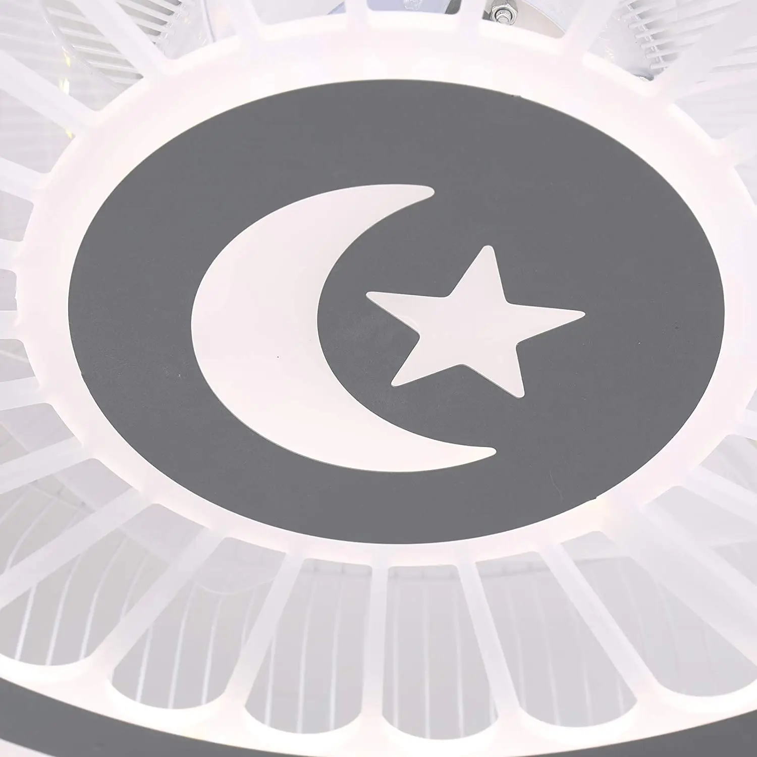 OUKANING 18 Inch Ceiling Fan Light 3 Colors Dimming Lamp with Remote Control For Living Room Modern LED Cooling Ventilador Ven