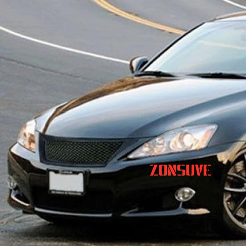 For LEXUS IS-C IS C 2009--2011 Year Refitt Front Center Racing Grille Cover Accessorie Body Kit