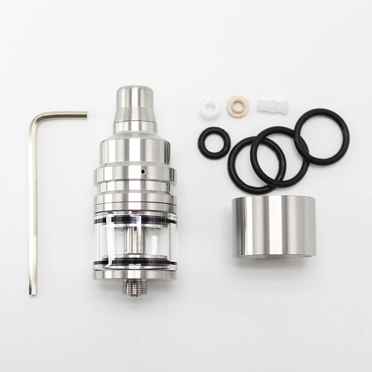 SXK Duetto Lucido Style rta 22mm 2,5ml 316 SS mtl atomizer zbiornika na 510 gwintów vape mods e-papieros