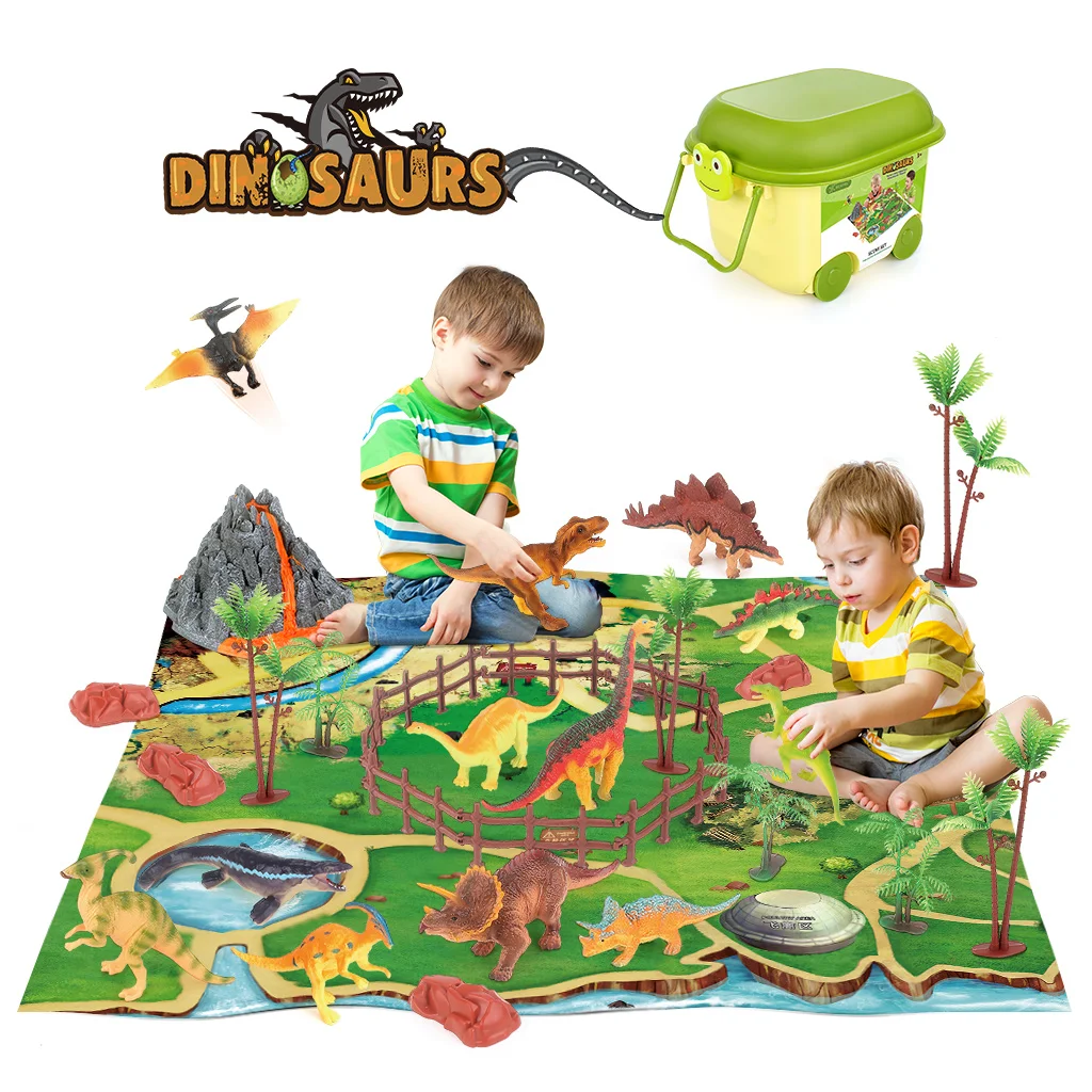 

Dinosaur Toy Jurassic Park Animals Jungle Set Minifigure Dinosaur Excavation Children's Educational Toys for Boys Kids Gift