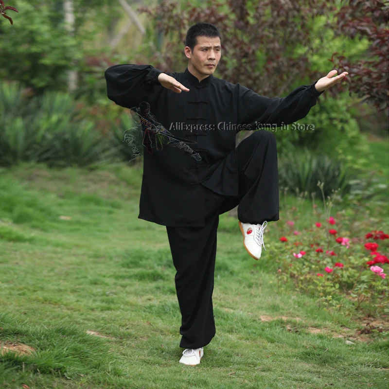 Tai chi Uniform Summer Cotton 6 Colors Wushu Kung fu Clothing Kids Adults Martial arts Wing Chun Suit