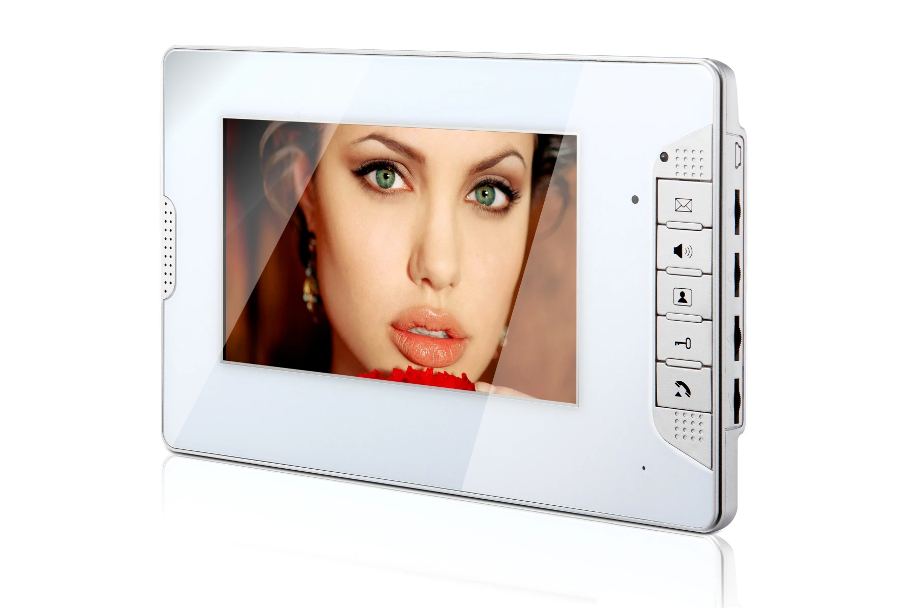 Intercomunicador de puerta con vídeo para apartamento múltiple, cámara IR, timbre electrónico para el hogar, 2 unidades, intercomunicadores de vídeo