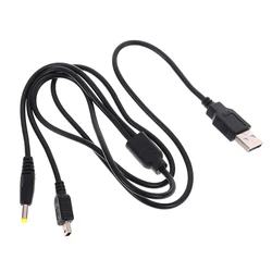 1pc 2-in-1 USB Data Cable / Charger Charging Lead for Psp 1000 / 2000 /3000 Playstation Portable Sony Video Games - KOQZM