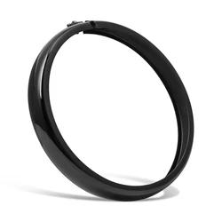 Motorcycle Black 5.75 ''Koplamp Koplamp Trim Ring Voor Harley Sportster Iron Xl 883 1200 Softail Dyna Straat Bob