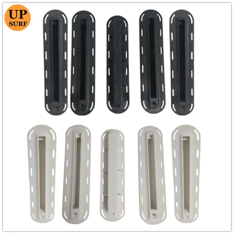 

Surfboard Single Tabs Fin Box 5pcs/Set Black/White Color Single Tabs Fins Plug Good Quality Surf Fin Plugs Surfboard Fin Box