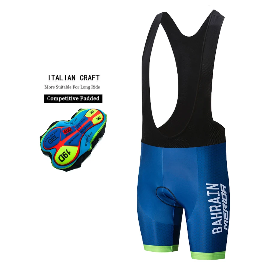 Tight Cycling Shorts 19D Gel Pad Shockproof Bicycle Shorts Mountain Bike Road Bicycle Pants Men\'s Cycling Team Pants ciclismo