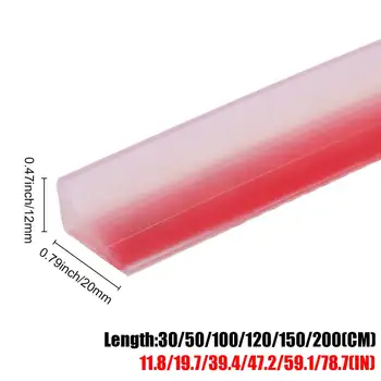 1條自黏矽膠防水條浴室擋水條可彎曲門底密封條淋浴擋水條 6 最佳銷售 浴室用水 - №2
