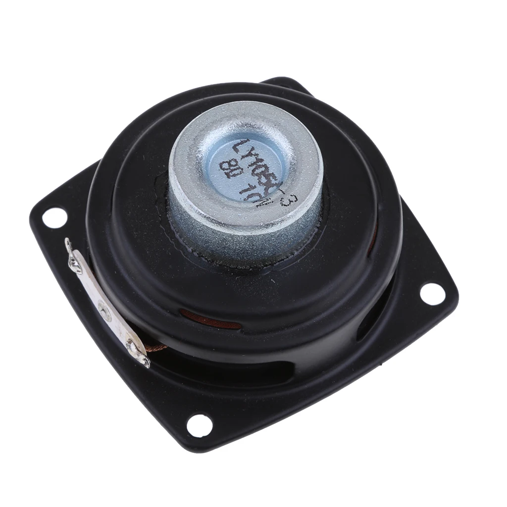 57mm 8Ohm 10W Full Range Audio Speaker Square Loudspeaker 16 Coil 1.30 Inch