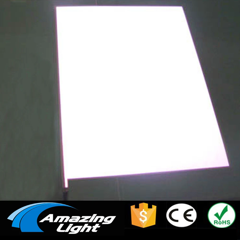 100% Guaranteed A4 Size 2pcs/lot El Panel Electroluminescent BackLight PanelBoard Display With DC 12V Inverter