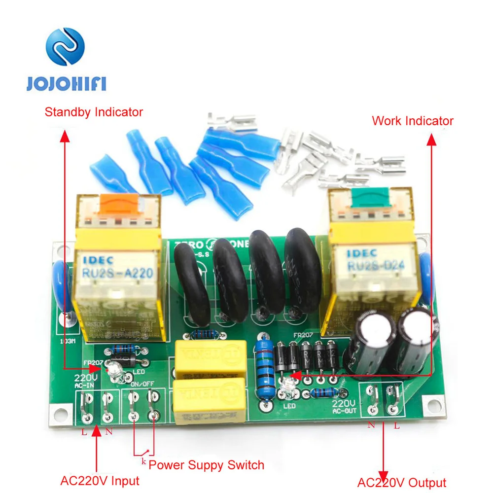 20A POWER-S.S POWER S.S Class A Power Amplifier Current Power Supply Delay Soft Start Finished Board