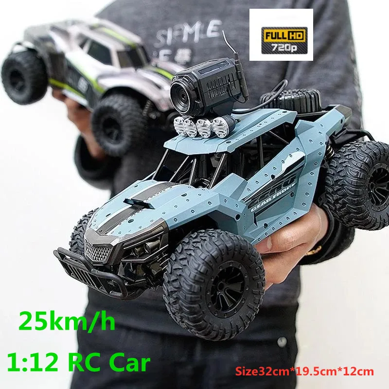 

1:12 Electric 2.4G RC Car Rock Crawler Remote Control Toy Cars 720P HD Camera RGT 50° Climbing Angle 25km/H Wifi FPV