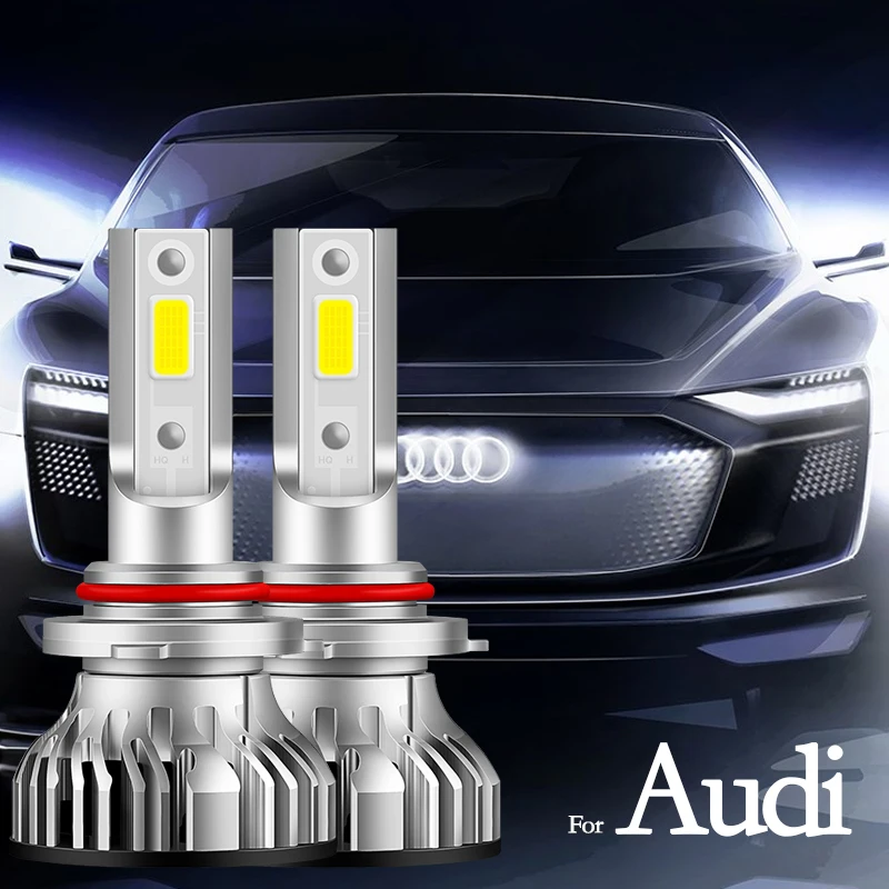 For Audi A1 A3 A4 A6 A7 A8 TT TTS R8 Q2 Q3 Q5 Q7 S3 S4 S5 RS3 RS4 RS5 High Beam Low Beam Headlight Bulbs Led Fog Light H1 H7 H11