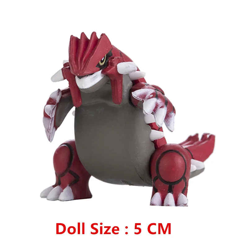 Pokemon-Figuren 3-9 cm Cartoon-Film-Anime-Figur Glurak Pikachu Mewtu Taschenmonster Actionfiguren Modell Geschenke
