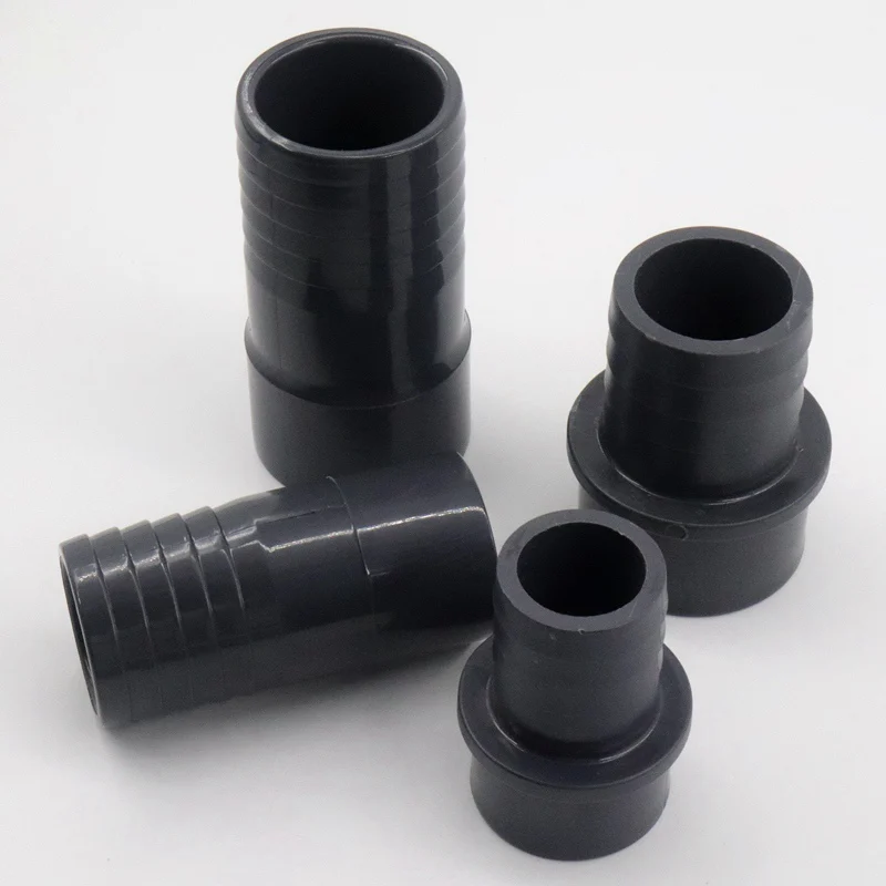 1~10Pcs 50~63mm Flat To 40~60mm Pagoda Plastic Connector Irrigation Adapter Aquarium Pipe Fitting Fish Tank Hose Barb Joints