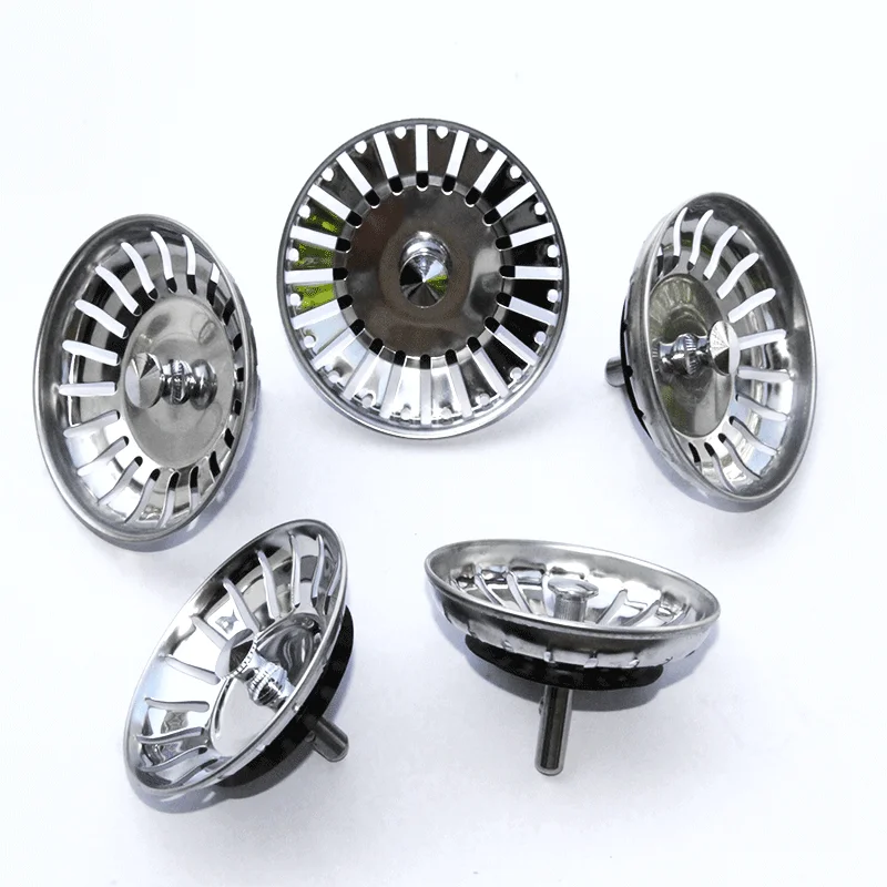 78-84MM Bathroom Sink Strainer 304 Stainless Steel Water Stopper Sink Water Filter Plug Kitchen Sink Accessories Kitchen Tools