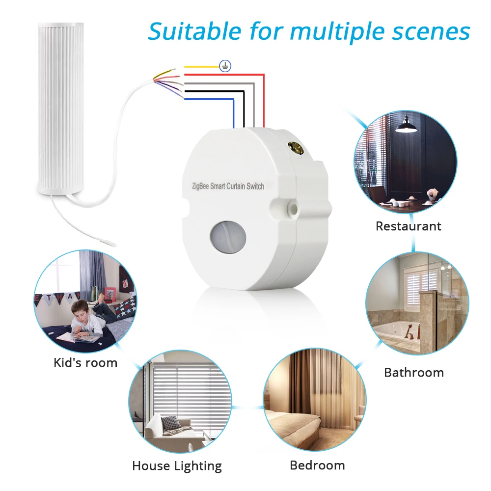 مفتاح ستارة ذكي zemismartt-Tuya Zigbee ، مفتاح وحدة مضمنة ، أليكسيا ، جوجل المنزل ، التحكم الصوتي ، تطبيق الحياة الذكية