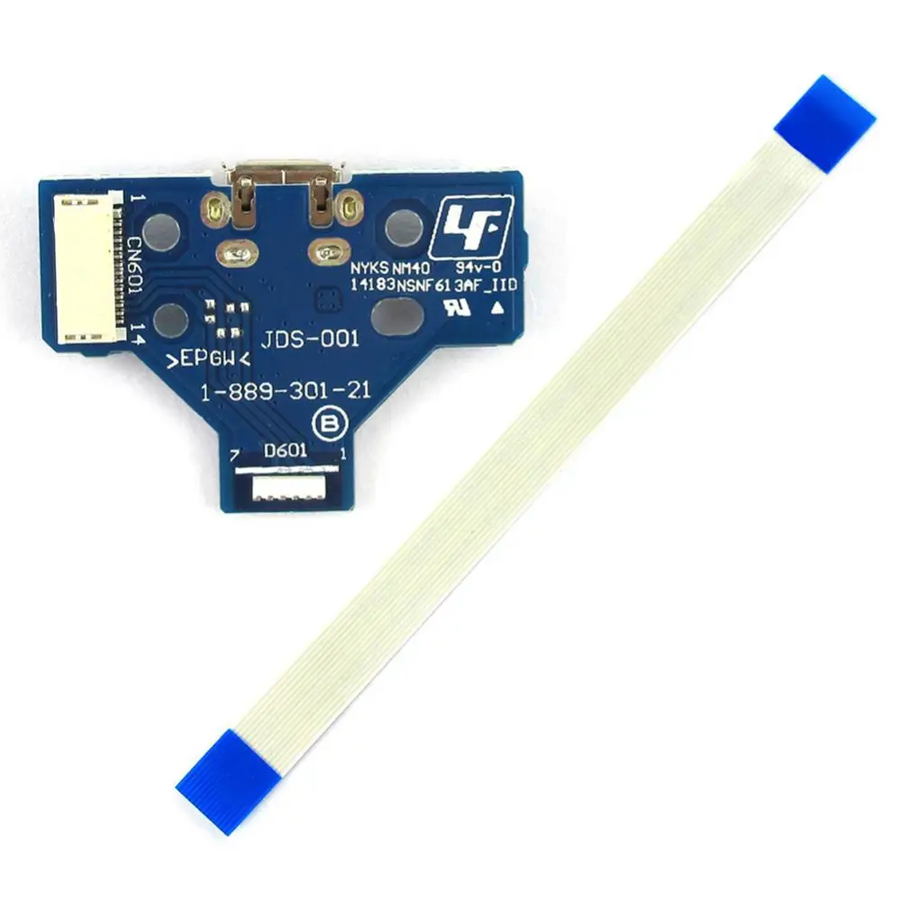 USB charging port board 14-pin JDS-001, for PS4 controller double click Flex cable tool accessories for PS4