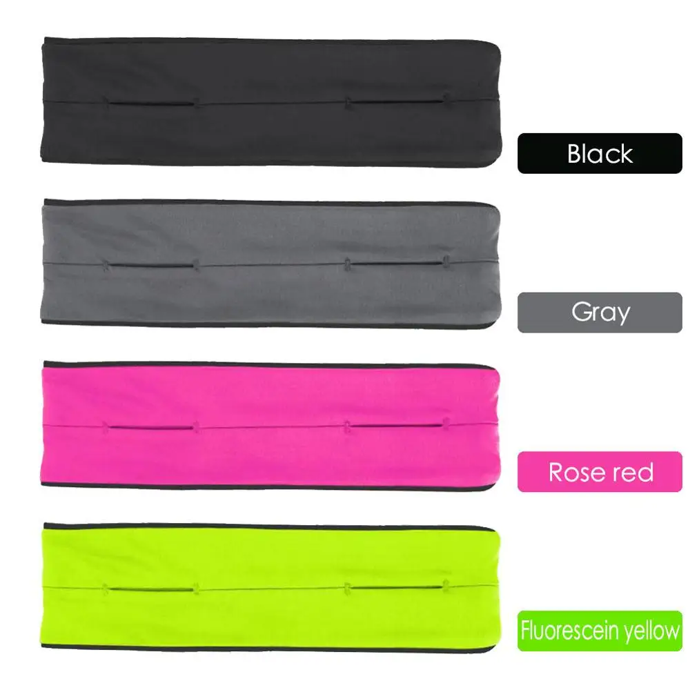 Professional Running Waist Bag Men Women Gym Sports Bag Trail Invisible Mobile Phone Money Running Belt Fanny Waist Pack