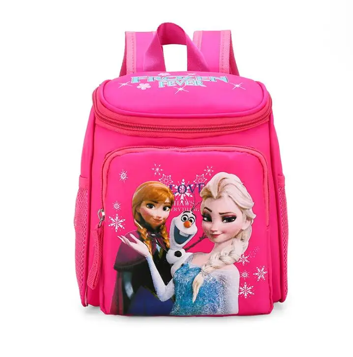 Children\'s Cartoon School Bag Kindergarten Cute Baby Girls Frozen Minnie Mini Backpack