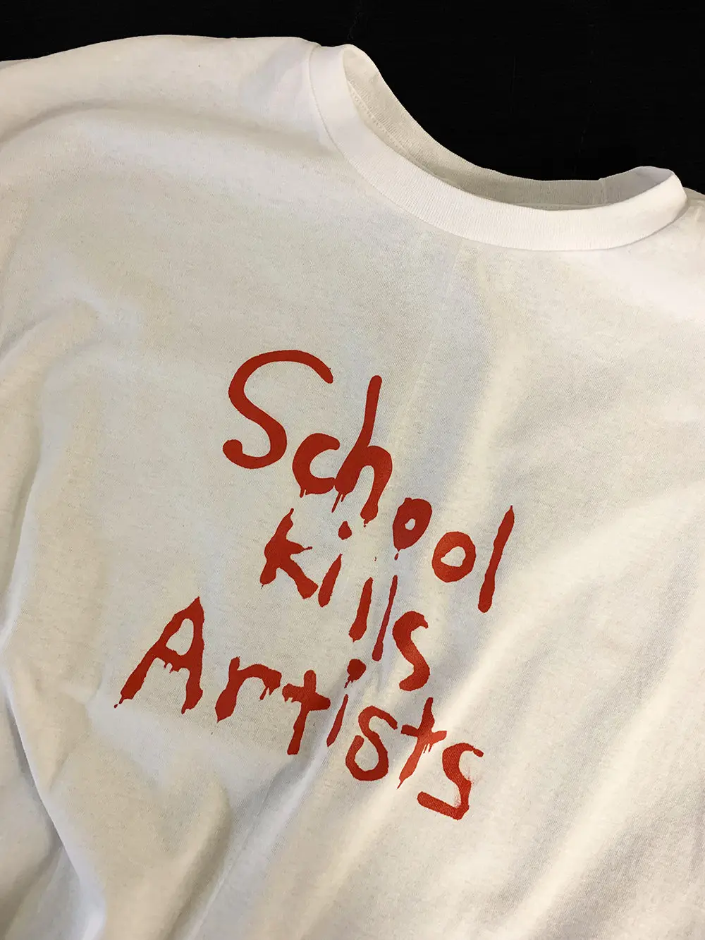 school kill artists t-shirt Parody quote funny 100% Cotton aesthetic grunge tumblr hipster women Fashion unisex tee top tshirts