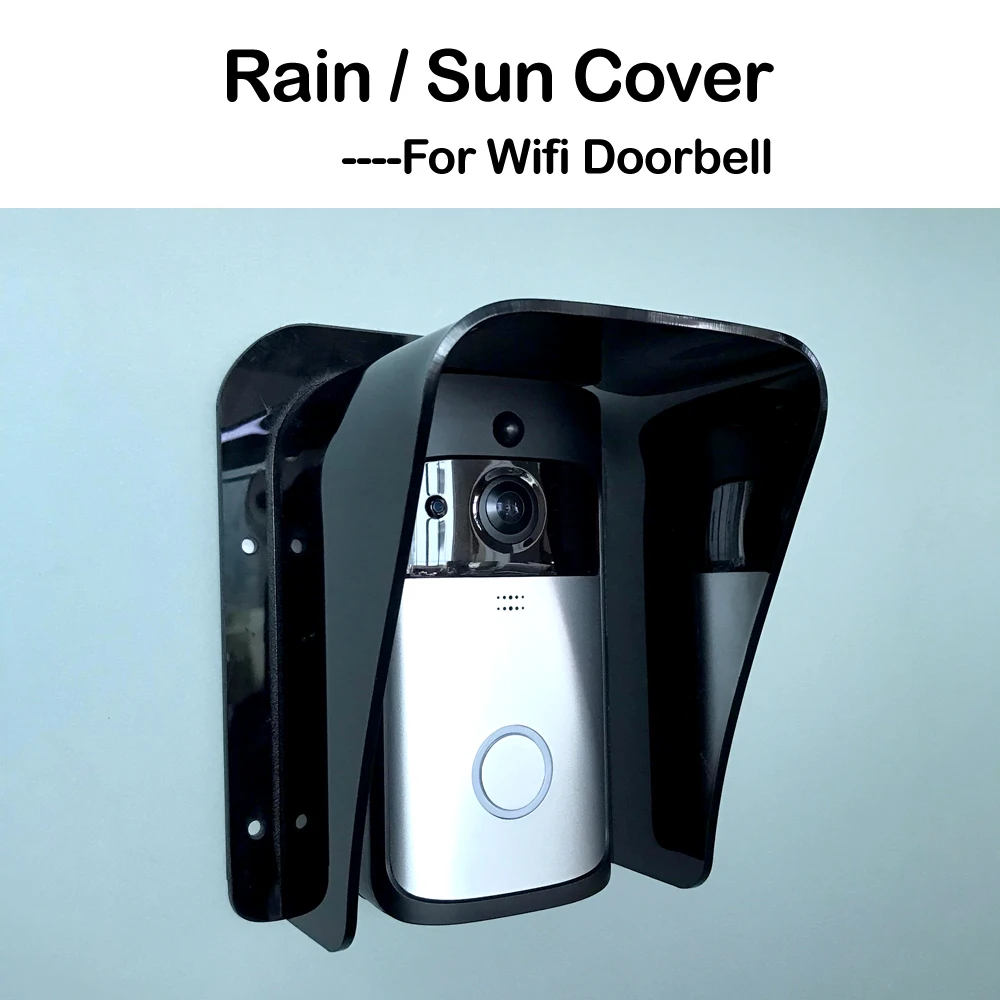 Universal Outdoor Waterproof Rain Cover Snow Cover Sun Shade for Doorbell Apartment Video Intercom  IP Video Wifi Door Bell Cam