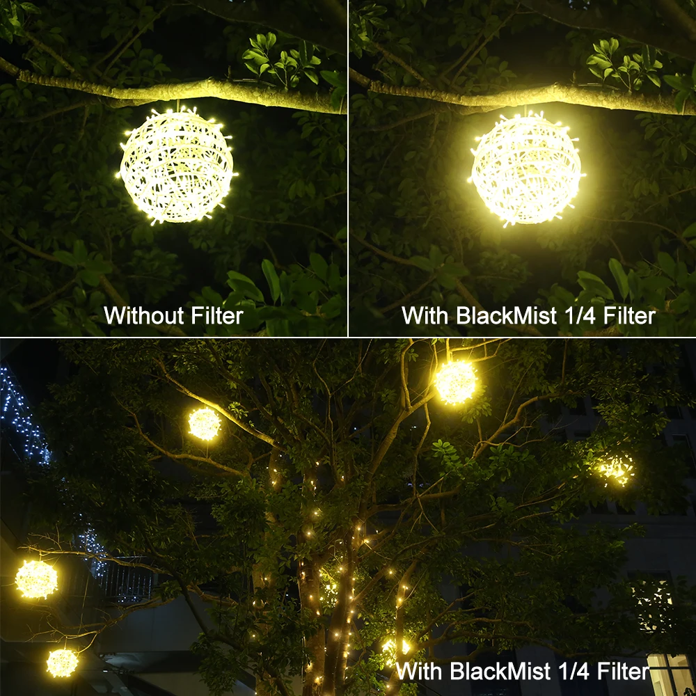 Giai Cine Grade Lente de cámara Pro Filtros de difusión de niebla suave negros 1/8 1/4 1/2 1 engranaje 37 mm-82 mm