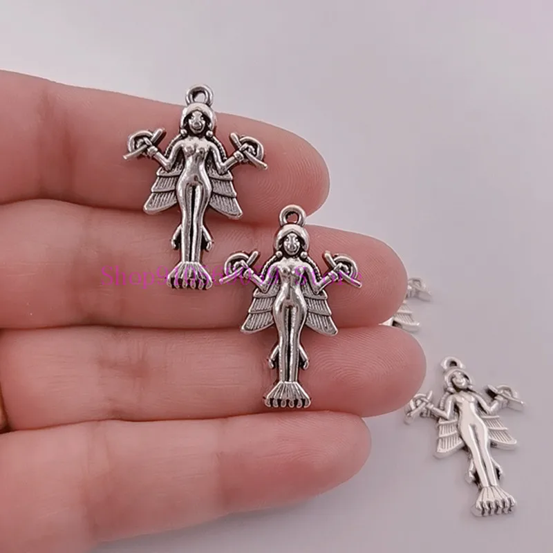 10pcs/ Lilith pendants /Ishtar Charms - Sumerian jewelry Satanic Demon Mother Vampiric Demoness Lilith Occult Left Hand Path