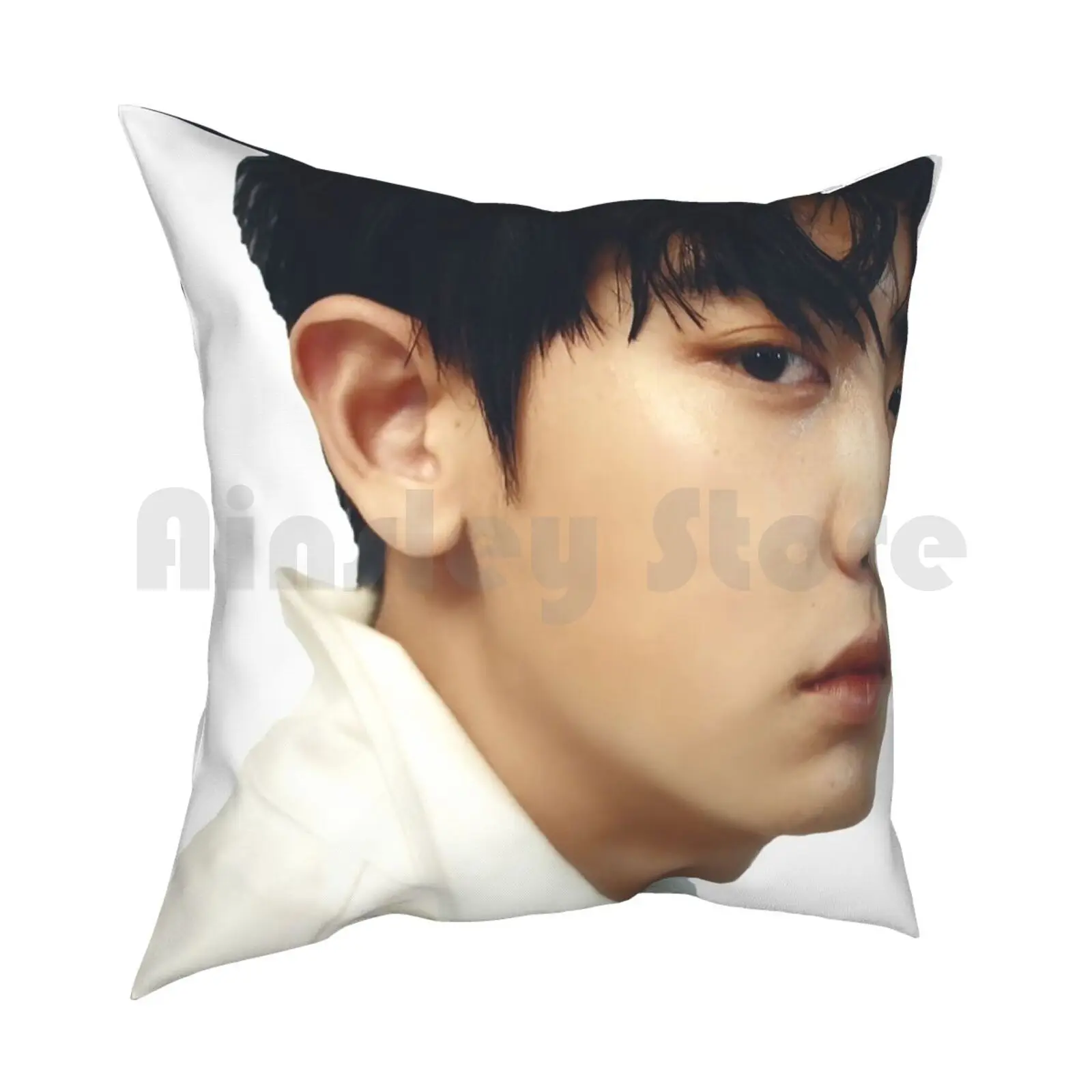 Chanyeol Pillow Case Printed Home Soft Throw Pillow Chanyeol Park Park Chanyeol My Happy Chanyeollie Baekhyun K Kpop