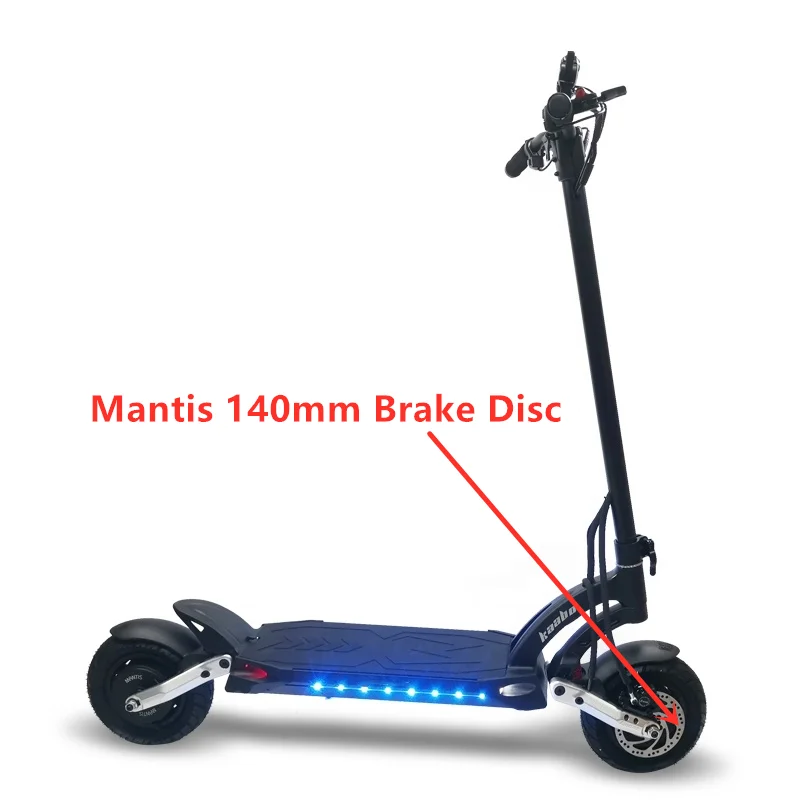 Official Original 140mm Mantis Brake Disc Kaabo Mantis 10inch Scooter 140mm Disc For Kaabo Mantis Brakes Scooter Accessories