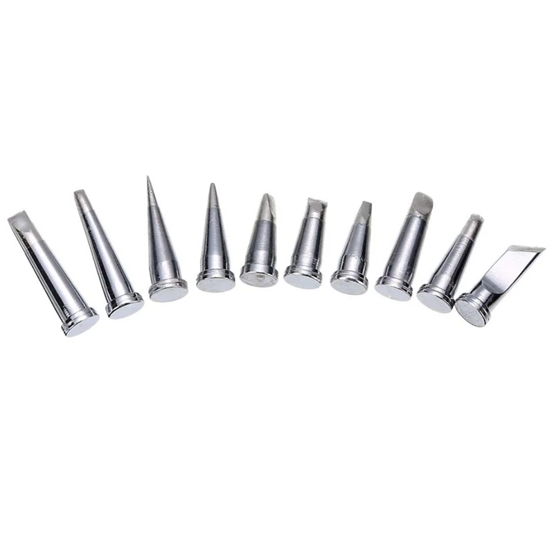 ABSF 10Pcs Durable Soldering Tip Set for Weller WSD81 WD1000 WSP80 WP80 LT Soldering Station