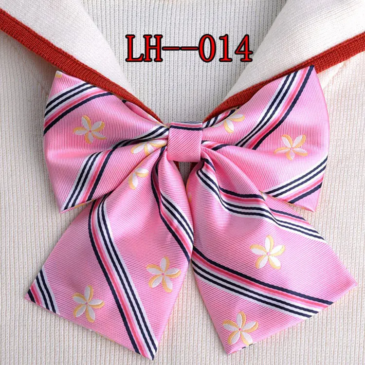 GUSLESON Klassische Feste Plaid Stripd Bowtie Casual fliege Für Frauen Uniform Kragen Bowknot Erwachsene Bogen Krawatten Cravats Mädchen Bowties