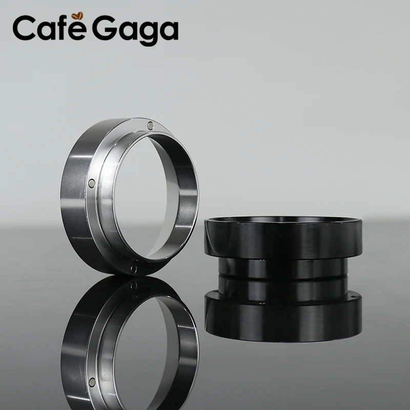 

51mm/53mm/54mm/58MM Aluminum Coffee Dosing Ring Household Magnetic Coffee Powder Ring Profilter Coffee Tools For Barista