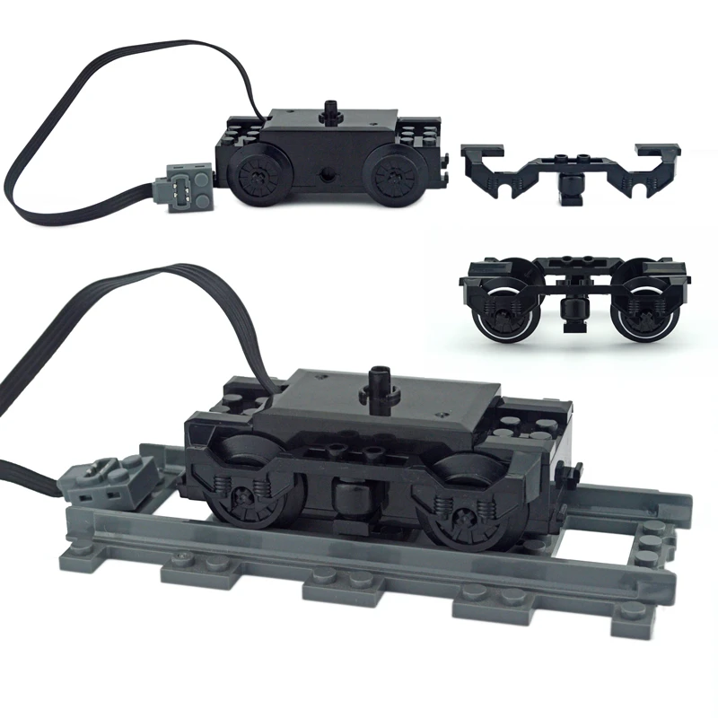 Accesorios para tren Piezas técnicas Motor de valla herramienta de múltiples funciones de potencia motor de tren 91994 74784 juegos de modelos PF bloques de construcción