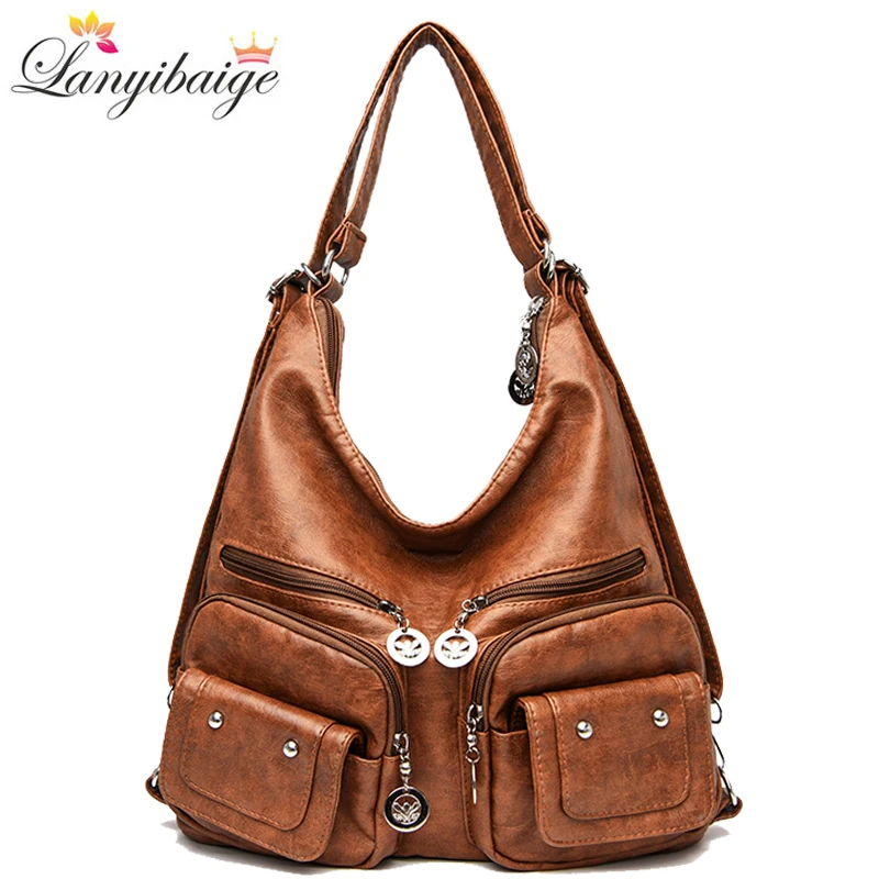 High Quality Leather Handbags Women Bags Luxury Brand Designer Shoulder Crossbody Hand Bags For Women 2024 Purses And Handbags