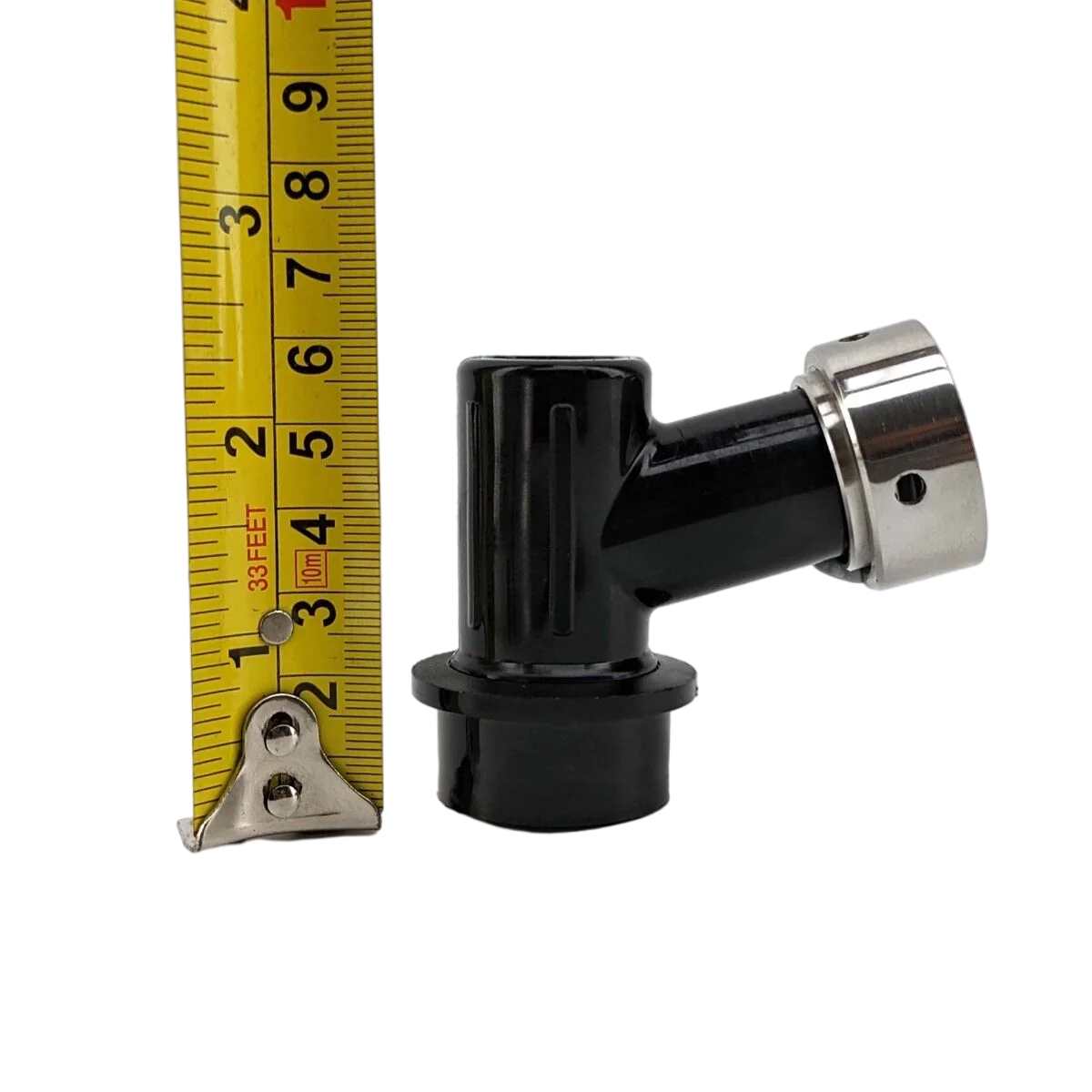 Ball Lock Disconnect (Black/Liquid) - with Integrated Tap Shank and Collar HOMBERE ,BREWY,BEER BREWING