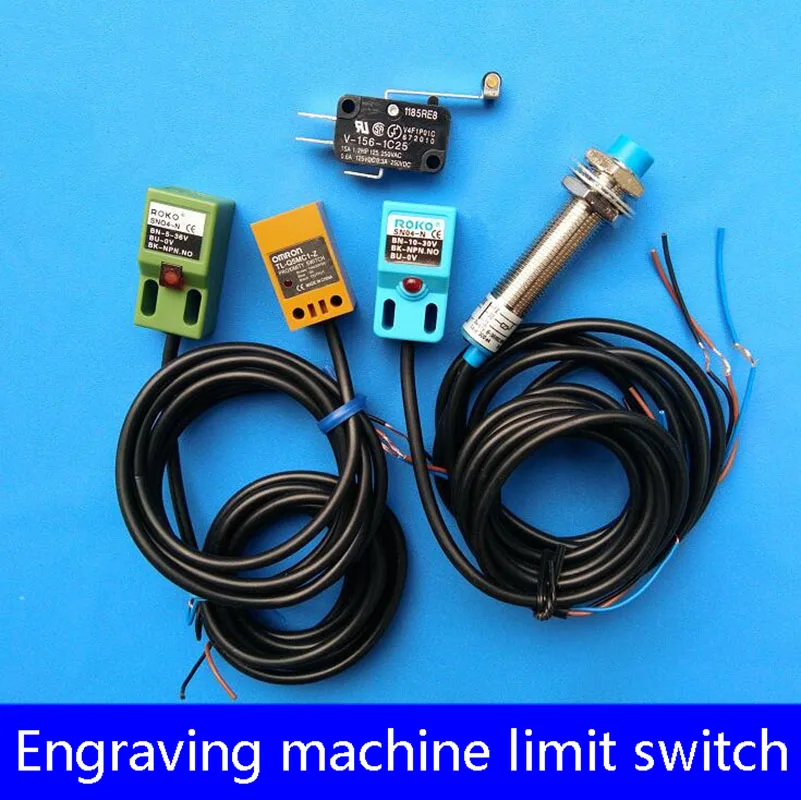 1PC High Quality Photoelectric Limit Switch Engraving Machine Mechanical Metal Induction Limiter Stroke Proximity Switch SN04-N