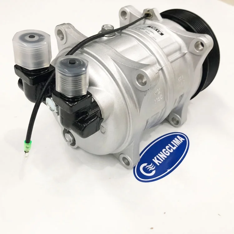 Auto bus air conditioner 12v 24v dc compressor R134a compressor TM16 bus ac compressors
