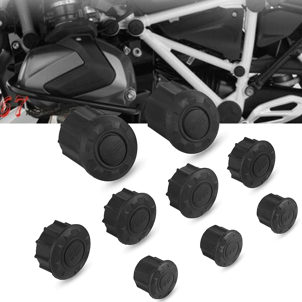 

For BMW R1200GS R 1200 GS LC Adventure ADV Motorcycle Frame Hole Caps Cover Plug R1250GS R 1250 GS Adventure 2014-2022 2021 2020