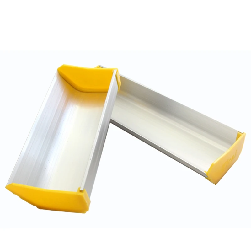 Imagem -02 - Silk Screen Printing Rodo Raspador de Tinta Colher de Emulsão de Alumínio Coater For Screen Printing Tools Desconto de Baixo Preço 1pc