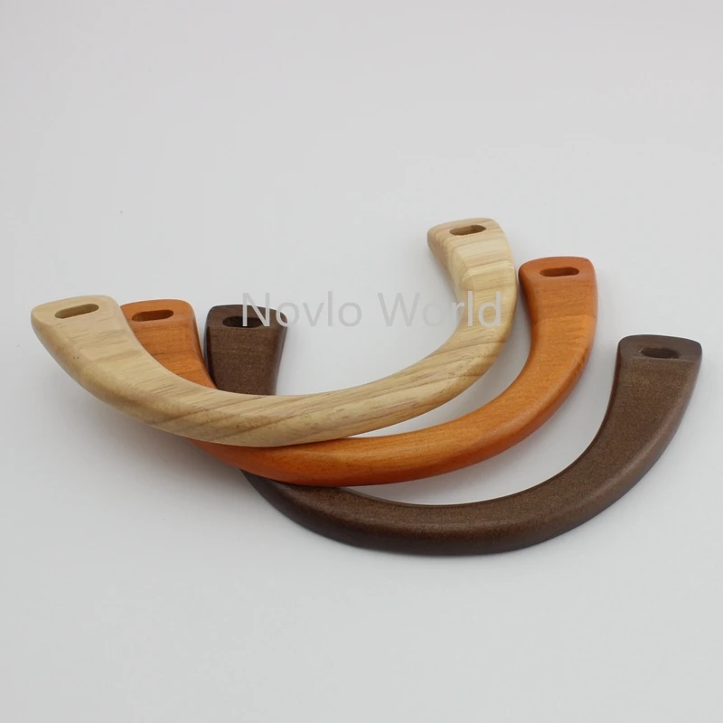 4-10 pieces 4 colors 15*8cm Arch Bridge Shaped Quilting Crafts Supply For Design Wood Backpack Bag Purse Small Handle Parts