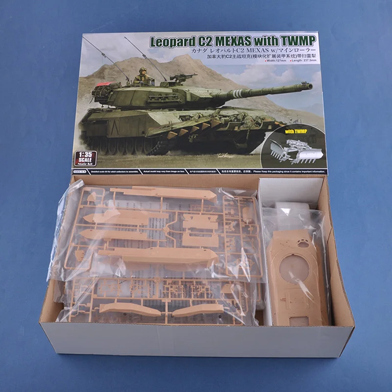 

Gifts Hobby Boss 84557 1/35 Tank Leopard C2 MEXAS TWMP Kit Static Plastic Model TH19380-SMT2