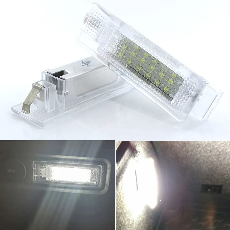 1X For Volkswagen VW Polo Passat B6 CC Golf Mk4 Mk5 Mk6 Mk7 Plus Jetta Tiguan accessories White LED Luggage Compartment Lights