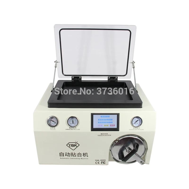 TBK-408A Laminating Machine for IP for SAM Vacuum Automatic LCD Glass Oca Polarizer Film Laminating No Bubble