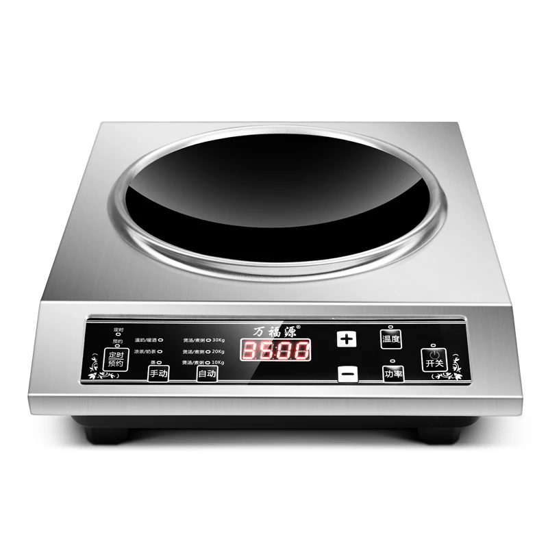 Commercial Induction Cooker 3500W High Power Energy Saving Concave Induction Cooker Household Battery Stove Explosion Concave