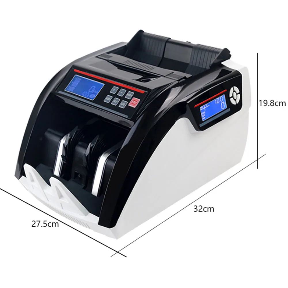 Multi-Currency Compatible Bill Counter Cash Money Counting Machine Suitable for EURO US DOLLAR Bill Counters 5800D