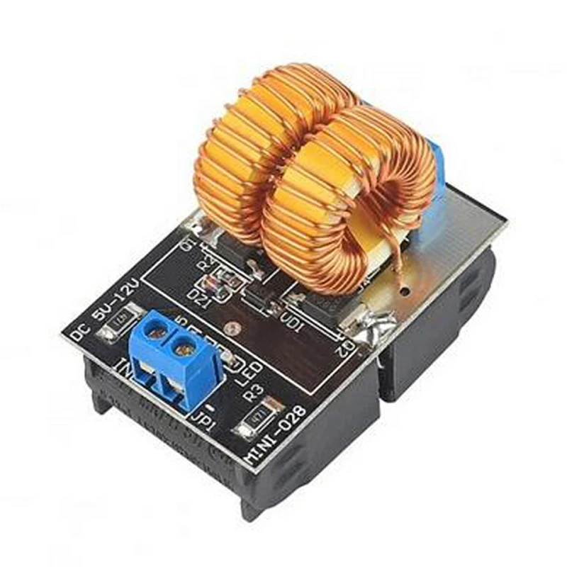 Retail 12V 120W Mini ZVS Induction Heating Board Flyback Driver Broad Heater DIY Cooker+ Ignition Coil