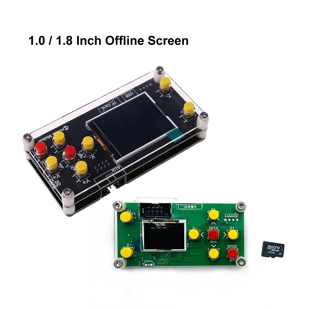 GRBL Offline Desktop 1 inch 1.8 inch CNC Controller Board 3 Axis For PRO 1610 2418 3018 Plus Engraving Machine Carving Milling