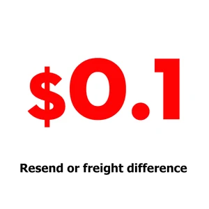 Resend or make up difference ,Special web page for making up difference or freight. No order without customer service approval!