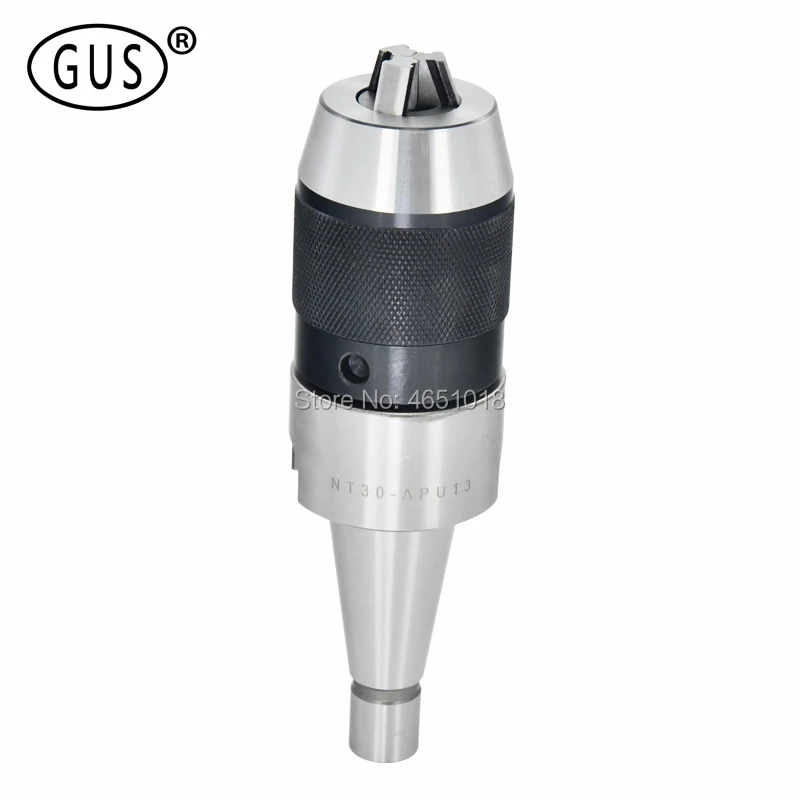 GUS Miễn Phí Vận Chuyển BT30 BT40 NT30 NT40 APU08 APU13 APU16, BT APU Chuck, tự Thắt Chặt Chuck Tay Cầm Để Kết Nối Mũi Khoan Chuck