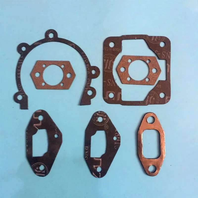 

Gasket set for Stihl SR420 BR420 BR400 BR380 320 Trimmer leaf blower cylinder intake exhaust muffler crankcase carburetor gasket